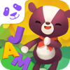 Learn To Spell Letters And Words In Square Panda Jiggigy Jamble Game's Song.